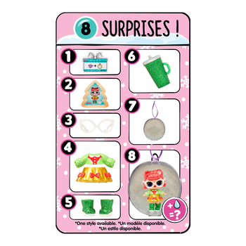 Игровой набор с куклой L.O.L. Surprise Holiday Surprise Красавица (593041) - Pampik - 6