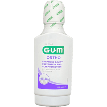 Ополіскувач для порожнини рота GUM Ortho, 300 мл - Pampik