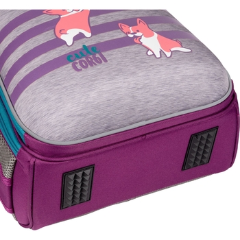 Рюкзак каркасний Yes H-12 Corgi, сиреневый с серым (559020) - Pampik - 8