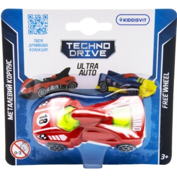 Машинка TechnoDrive Ultra Auto в асортименті (250321W) - Pampik