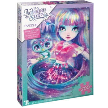 Пазлы с блестками Nebulous Stars Айседора и Аура 200 элементов (11662) - Pampik