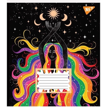 Зошит загальний Yes Magic Girl, А5, в клітинку, 24 аркуша (766637) - Pampik - 3