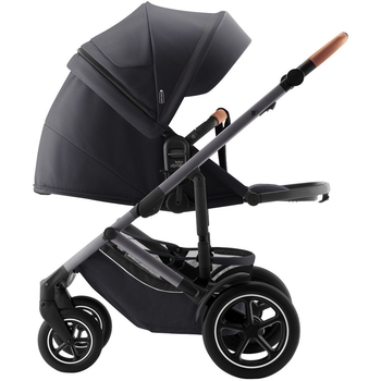 Прогулянкова коляска Britax-Romer Smile 5Z Fossil Grey, темно-сіра (2000037978) - Pampik - 6