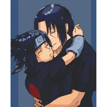 Картина за номерами ArtCraft Ітачі і Саске 40x50 см (10265-AC) - Pampik