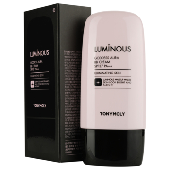 ВВ-крем Tony Moly Luminous Goddess Aura SPF 37 PA++, відтінок 01 (Bright Beige), 45 г - Pampik