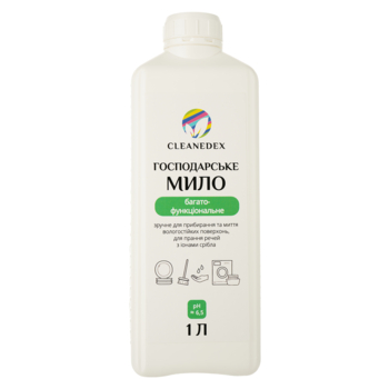 Рідке господарське мило Cleanedex, зі сріблом, 1 л - Pampik