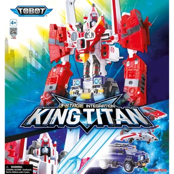 Іграшка-трансформер Tobot Детективи Галактики С3 Кінг Титан (301135) - Pampik - 10