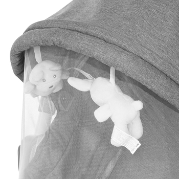 Ліжечко-гойдалка 3 в 1 Lorelli Alicante, синій (24823) - Pampik - 9