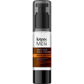 Мужской крем для лица Kayan Professional Men Anti-Age Face Cream 50 мл - Pampik