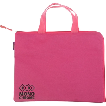 Папка школьная ZiBi Монохром горизонтальная с ручками А4 розовая (ZB.705548-10) - Pampik