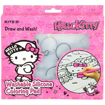 Підкладка розмальовка Kite Hello Kitty 30х40 см силіконова (HK22-424) - Pampik