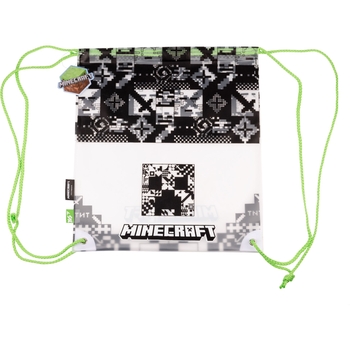 Сумка для взуття Yes SB-16 Minecraft біла з сірим (533530) - Pampik