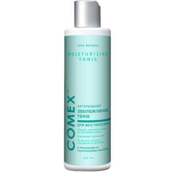 Тонік Comex з ретинолом та гіалуроновою кислотою, зволожуючий, для всіх типів шкіри, 250 мл - Pampik