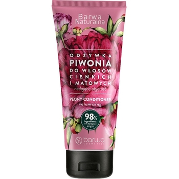 Кондиционер для волос Barwa Natural Увеличения объема с экстрактом пиона, 200 мл - Pampik