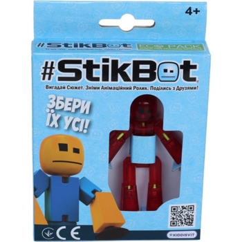 Фігурка Stikbot Червоний, для анімаційної творчості (TST616-23UAKDR) - Pampik - 4