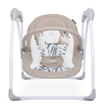 Качели El Camino Airy ME 1047L Beige Leaves, бежевые (25525) - Pampik - 2
