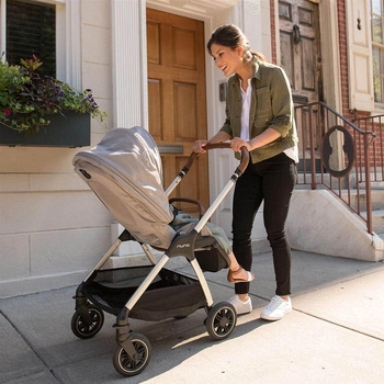 Прогулянкова коляска Nuna Triv Ebony, чорна (ST12006EBNG) - Pampik - 9