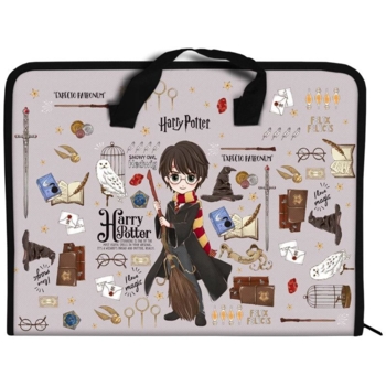 Папка-портфель Kite Harry Potter на молнии A4 (HP23-202) - Pampik