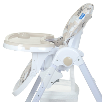 Стульчик для кормления Bambi M 3233 Mommy Bear Beige, бежевый (24225) - Pampik - 6