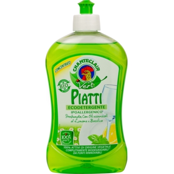 Средство для мытья посуды Chante Clair Vert Piatti Лимон и Базилик, 500 мл - Pampik