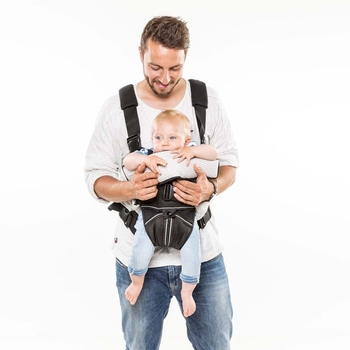 Рюкзак-кенгуру Hauck 4 Way Carrier Black, чорний (58102-5) - Pampik - 10