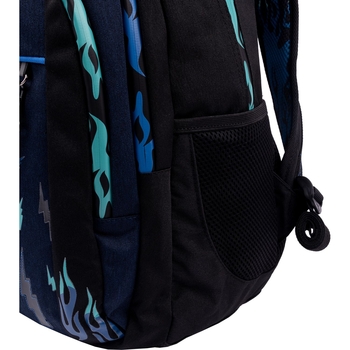 Рюкзак Yes TS-41 Lightning, синий с черным (554675) - Pampik - 5