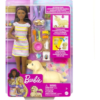 Лялька Barbie Newborn Pups Playset, 29 см - Pampik - 6