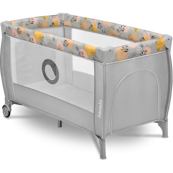 Манеж-ліжечко Lionelo Stefi Plus Pink Yellow (LO-STEFI PLUS PINK YELLOW) - Pampik - 2