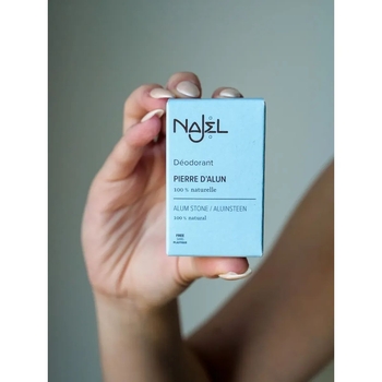 Натуральный дезодорант-кристалл Najel Alum Stone Natural Deodorant 90 г - Pampik - 3