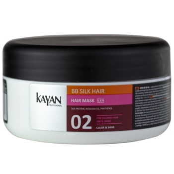 Маска Kayan Professional BB Silk Hair для окрашенных волос, 300 мл - Pampik