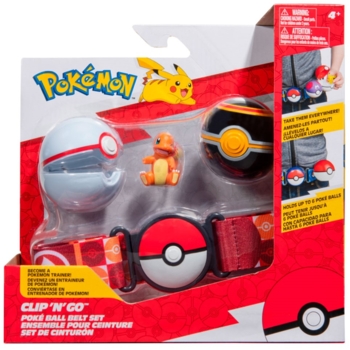 Ігровой набір Pokemon W14 Пояс з покеболами Чармандер - Pampik