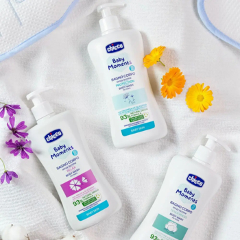 Гель для купания Chicco Baby Moments Без слез Защитный с экстрактом календулы, 750 мл - Pampik - 4