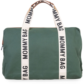 Сумка Childhome Mommy bag Signature - Canvas Green, зелений (CWMBBSCGR) - Pampik - 3