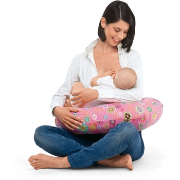 Подушка для годування Chicco Boppy, білий із салатовим (79902.43) - Pampik - 4