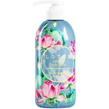 Лосьйон для тіла Jigott Лотос Lotus Perfume Body Lotion 500 мл (282133) - Pampik