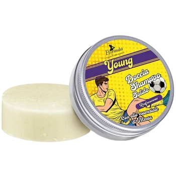 Твердый шампунь-гель для душа Florinda Янг Кальцио, 70 г - Pampik