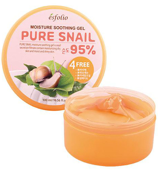 Гель для лица и тела Esfolio Pure Snail Moisture Soothing Gel 95% Purity 300 мл - Pampik - 2