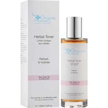 Тонік з рослинниими екстрактами The Organic Pharmacy Herbal Toner, 100 мл - Pampik