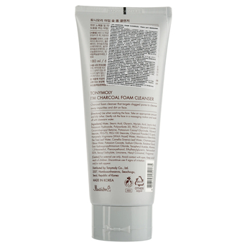 Пенка для умывания Tony Moly I'm Charcoal Foam Cleanser Древесный уголь 180 мл - Pampik - 2