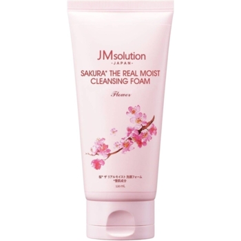 Очищуюча піна JMsolution Sakura The Real Moist Cleansing Foam, 120 мл - Pampik