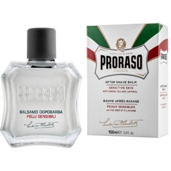 Бальзам після гоління Proraso, з екстрактом зеленого чаю та вівса, для чутливої шкіри, 100 мл - Pampik