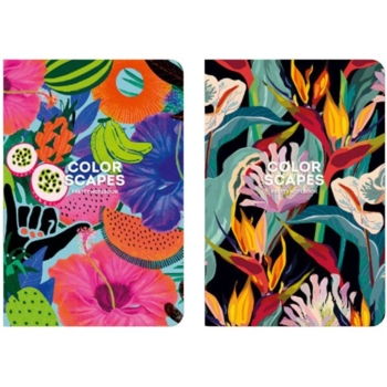 Зошит для записів MonAmi Фрукти, A5, в клітинку, 80 аркушів (A5-IC-080-7009K) - Pampik - 2