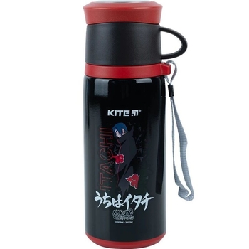Термос Kite Naruto 350 мл, черный (NR23-305) - Pampik