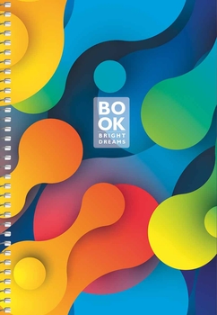 Тетрадь для записей Student А5, в клеточку, спираль, 80 л., Абстракция капли (A5-SC-080-6099K) - Pampik