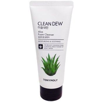 Пінка для вмивання Tony Moly Clean Aloe Foam Cleanser з екстрактом алое 180 мл - Pampik
