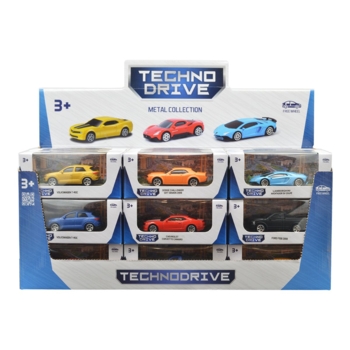 Автомодель TechnoDrive в ассортименте (1:64) (250349U) - Pampik - 2