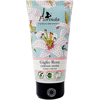 Крем для рук Florinda Mosaici Italiani Рожева лілія, 75 мл - Pampik