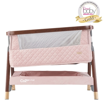 Ліжечко Tutti Bambini CoZee Luxe, рожевий (211208/6591) - Pampik - 2