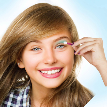 Набір дитячої косметики для макіяжу Clementoni The Make-Up Mirrorї Crazy Chic (18541) - Pampik - 4