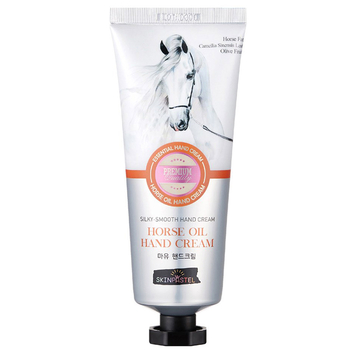 Крем для рук Skinpastel Premium Horse Oil Hand Cream, відновлювальний, 100 мл - Pampik